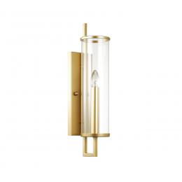 Odeon light 4655/1W COUNTRY ODL20 581 золотой/прозрачный Бра E14 60W 220V RENA 